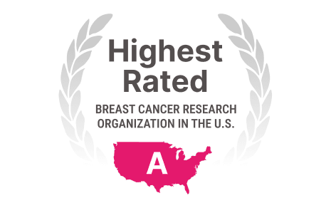 Highest rate breast cancer research organization in the U.S.