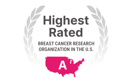 Highest rate breast cancer research organization in the U.S.